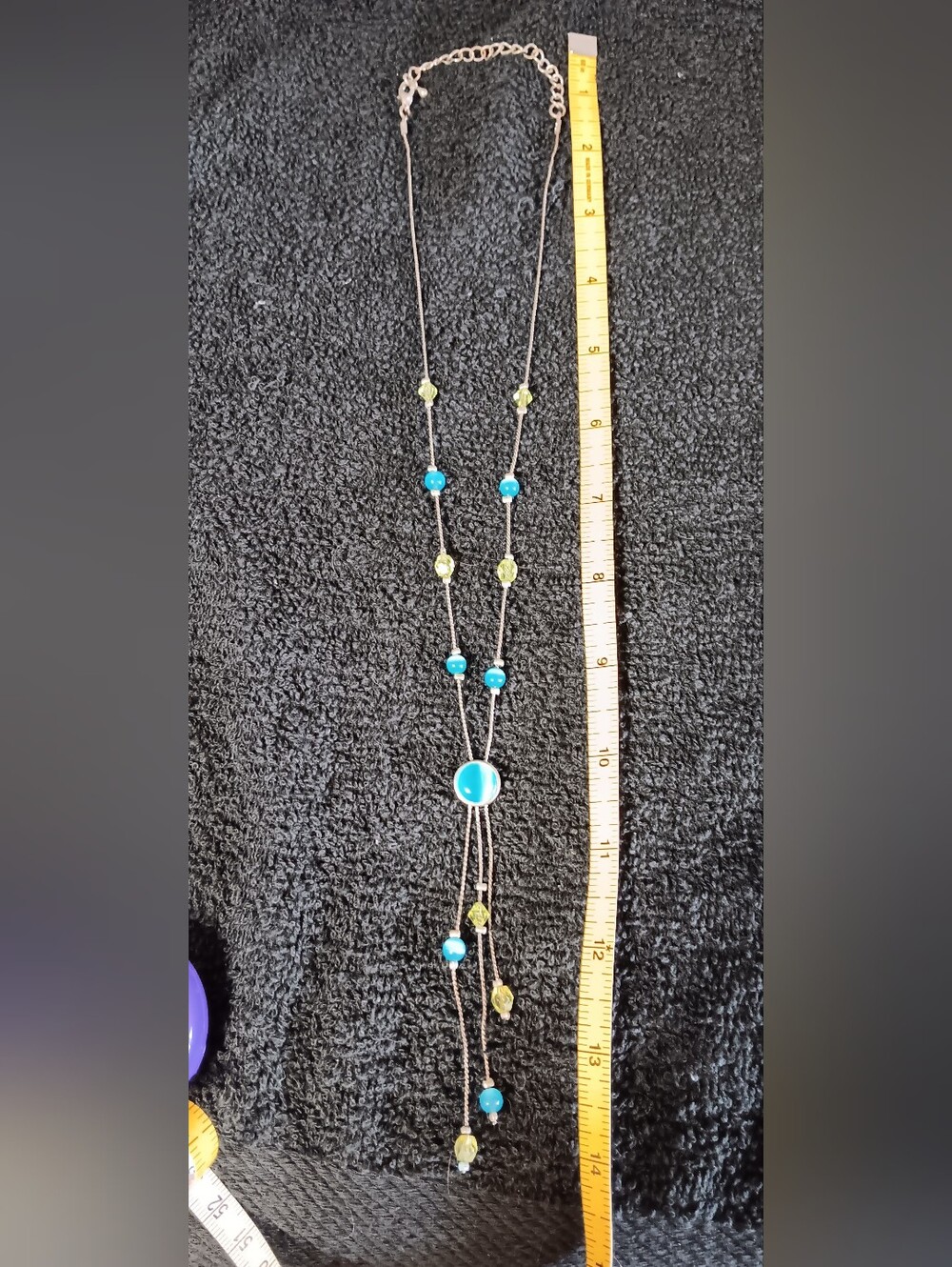 Y-shaped Lariat Necklace